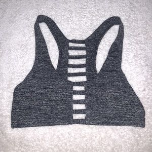 Pink Victoria’s Secret Sports Bra Size Small Grey